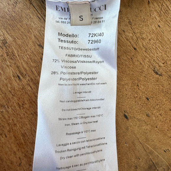 MINT Condition Emilio Pucci Retro Sleeveless Sweater Dress (Size S) Retail: $800 - Picture 8 of 8